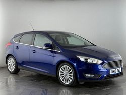 Blue Used 2016 Ford Focus Titanium X Hatchback | £8,700 (Good price)
