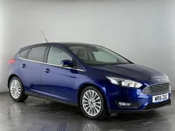 Blue Used 2016 Ford Focus Titanium X Hatchback | £8,950 (Good price)