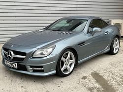 Silver Used 2012 Mercedes SLK250 AMG Cabriolet | £4,990 (Fair price)