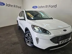 White Used 2020 Ford Kuga Titanium SUV | £14,799 (Fair price)