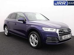 Blue Used 2018 Audi Q5 S-Line SUV | £21,230 (Fair price)