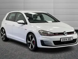 White Used 2014 VW Golf VII GTI Hatchback | £15,299 (Fair price)
