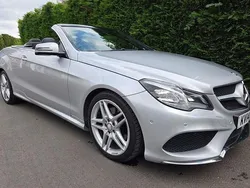 Silver Used 2014 Mercedes E350 AMG Cabriolet | £11,995 (Fair price)