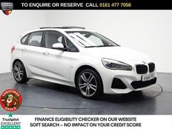 White Used 2018 BMW 225 Active Tourer M Sport MPV | £11,890 (Fair price)