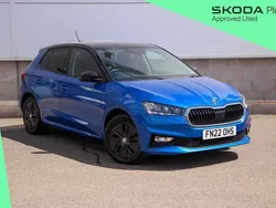 Blue Used 2022 Skoda Fabia Colour Edition Hatchback | £13,395 (Fair price)