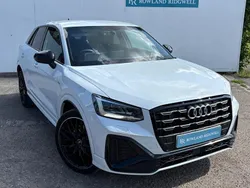 White Used 2022 Audi Q2 Black Edition SUV | £23,000 (Expensive)