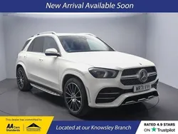 White Used 2022 Mercedes GLE350 AMG line SUV | £33,000