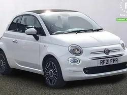 White Used 2020 Fiat 500C Launch Edition Cabriolet | £11,699 (Fair price)