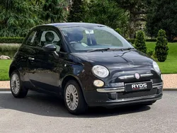 Black Used 2012 Fiat 500 Lounge Hatchback | £7,280 (Fair price)