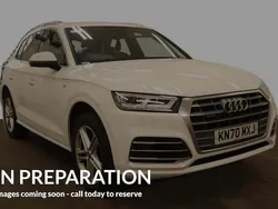 White Used 2020 Audi Q5 S-Line SUV | £26,420 (Good price)