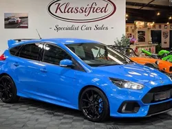 Blue Used 2016 Ford Focus RS Hatchback | £23,795 (Fair price)