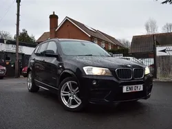 Black Used 2011 BMW X3 M Sport SUV | £8,290 (Fair price)