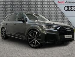 Grey Used 2020 Audi Q7 Black Edition SUV | £39,694 (Expensive)