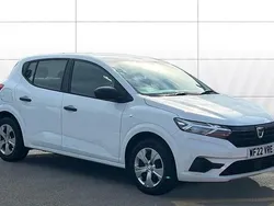 White Used 2022 Dacia Sandero Essentiel Hatchback | £8,148 (Fair price)