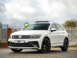 White Used 2018 VW Tiguan R-line SUV | £18,495 (Good price)