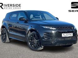 Santorini black Used 2023 Land Rover Range Rover evoque S SUV | £31,690 (Expensive)