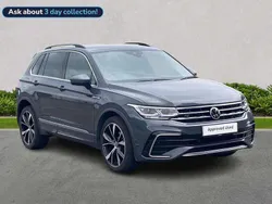 Grey Used 2021 VW Tiguan R-line SUV | £28,146 (Fair price)