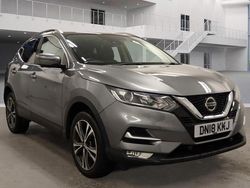 Gunmetal grey Used 2018 Nissan Qashqai N-Connecta SUV | £9,475 (Fair price)