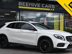 White Used 2017 Mercedes GLA220 AMG line SUV | £13,650 (Fair price)