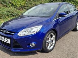 Blue Used 2014 Ford Focus Titanium X Hatchback | £4,295 (Fair price)