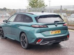 Blue Used 2024 Peugeot e-308 GT Hatchback | £20,854 (Fair price)