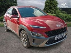 Red Used 2022 Hyundai Kona Premium SUV | £16,949 (Fair price)