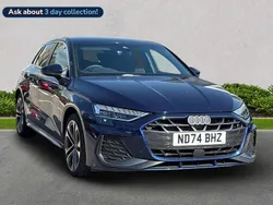 Blue Used 2025 Audi A3 S-Line Hatchback | £28,142 (Fair price)