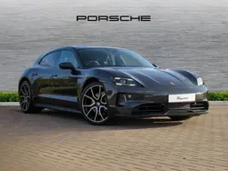 Volcano grey metallic New 2025 Porsche Taycan Sport Turismo Sedan | £85,450 (Fair price)