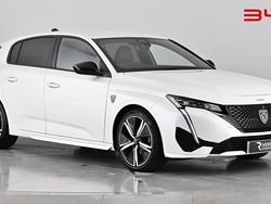 Arctic white Used 2022 Peugeot 308 GT Hatchback | £16,290 (Fair price)