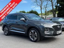 Green Used 2020 Hyundai Santa Fe Premium SE SUV | £24,995 (Fair price)