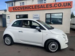 White Used 2010 Fiat 500 Pop Hatchback | £2,495