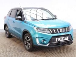 Turquoise Used 2021 Suzuki Vitara SZ5 SUV | £18,990 (Expensive)