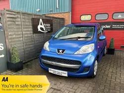 Blue Used 2010 Peugeot 107 Hatchback | £5,650 (A bit pricey)