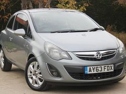Silver Used 2013 Vauxhall Corsa Hatchback | £1,995 (Fair price)