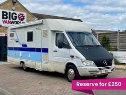 White/blue Used 2002 Mercedes Sprinter Van | £10,994 (Super price)