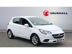 White Used 2018 Vauxhall Corsa Hatchback | £8,241 (Fair price)