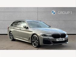 Grey Used 2021 BMW 520 M Sport Estate | £27,895 (A bit pricey)