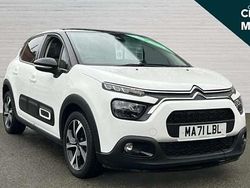 White Used 2021 Citroën C3 PureTech Hatchback | £11,204 (Fair price)