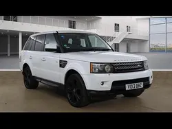White Used 2013 Land Rover Range Rover Sport Black Edition SUV | £5,799
