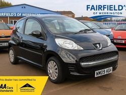 Black Used 2010 Peugeot 107 Hatchback | £4,795 (A bit pricey)