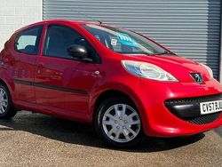 Red Used 2007 Peugeot 107 Hatchback | £1,249 (Fair price)