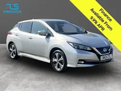 Silver Used 2021 Nissan Leaf N-Connecta Hatchback | £10,195 (Good price)