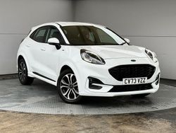 White Used 2023 Ford Puma ST-Line Hatchback | £18,999 (A bit pricey)