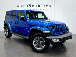 Blue Used 2022 Jeep Wrangler Sahara SUV | £32,075