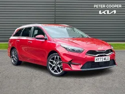 Red Used 2023 Kia Ceed 3 Estate | £17,791 (A bit pricey)