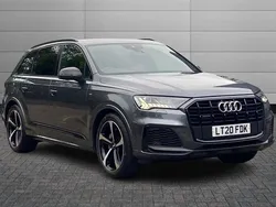 Grey Used 2020 Audi Q7 Black Edition SUV | £37,750 (Fair price)