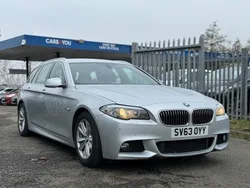 Silver Used 2013 BMW 520 M Sport Estate | £7,495 (Fair price)