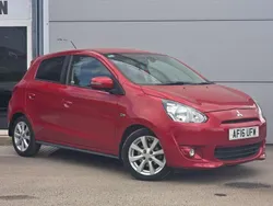 Red Used 2016 Mitsubishi Mirage Hatchback | £4,795 (Good price)