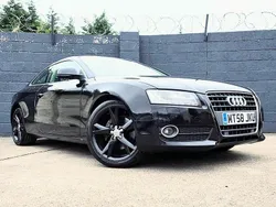 Black Used 2009 Audi A5 Coupe | £4,295 (Fair price)