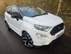 White Used 2018 Ford Ecosport ST-Line SUV | £9,990 (Fair price)